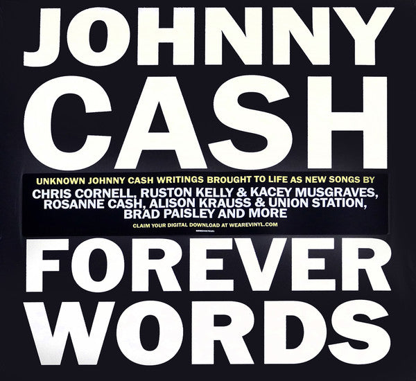 Various Artists – Johnny Cash: Forever Words (2LP/DL Code) 🇺🇸