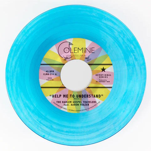 Aaron & the Harlem Gospel Travelers Frazer – Help Me to Understand / Look up! (Clearwater Blue 7INCH) 🇺🇸