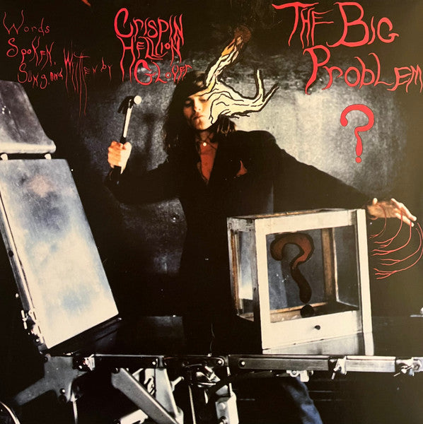Crispin Hellion Glover – Big Problem ≠ the Solution. the Solution = Let It Be (Light Blue & Crimson Splatter Vinyl) (RSD) 🇺🇸