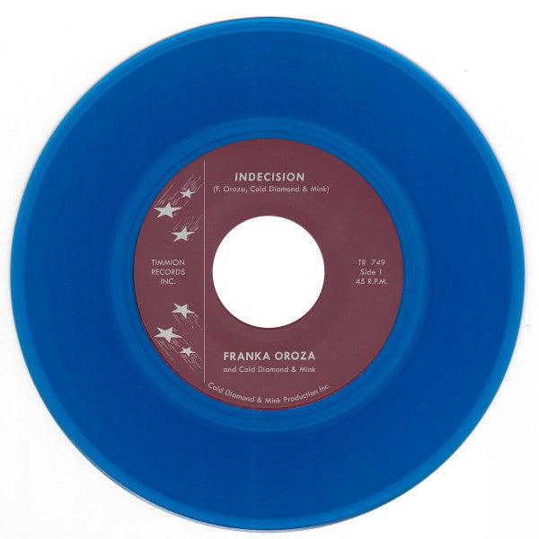 Frank & Diamond & Mink Oroza – Indecision (Transparent Violet 7INCH) 🇺🇸