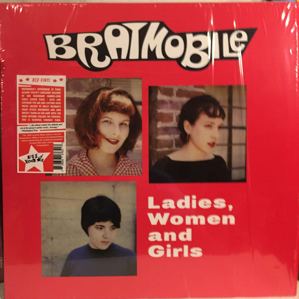 Bratmobile – Ladies, Women and Girls (Red Vinyl) 🇺🇸