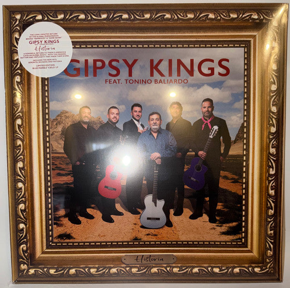 Gipsy Kings Feat. Tonino Baliardo – Historia (White & Blue Marble Vinyl) 🇺🇸