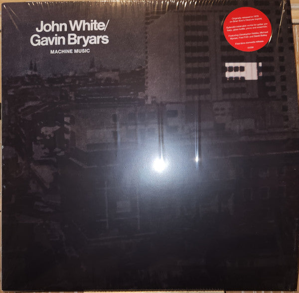 John; Gavin Bryars White – MacHine Music 🇺🇸