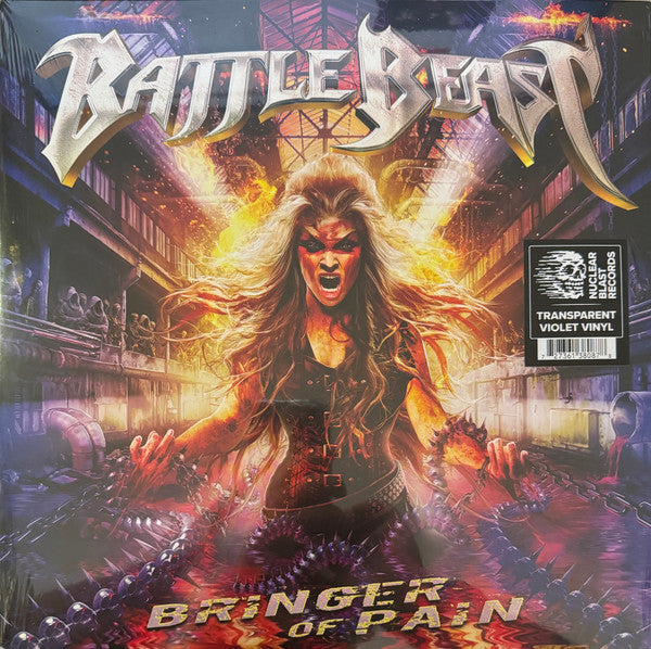 Battle Beast – Bringer of Pain (Transparent Violet Vinyl) 🇺🇸