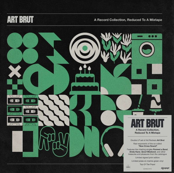 Art Brut – Record Collection, Reduced to a Mixtape (140G/Green Vinyl/2LP) 🇺🇸