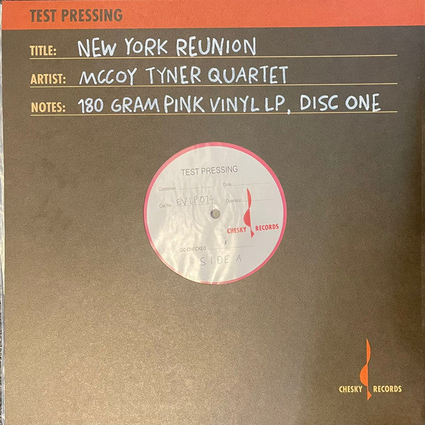 McCoy; Joe Henderson Tyner – New York Reunion (2LP/Pink Vinyl/180G) 🇺🇸