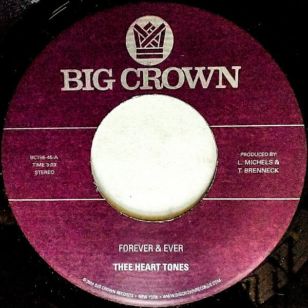 Thee Heart Tones – Forever & Ever / Sabor a Mi 🇺🇸
