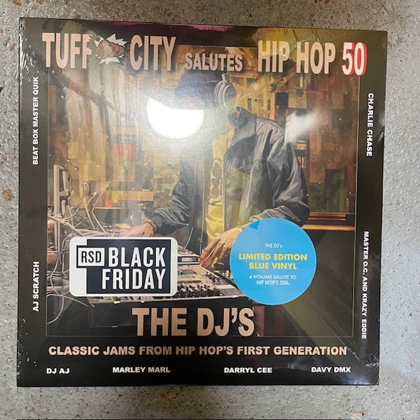 Various Artists – Tuff City Salutes Hip Hop 50: the DJ Jams (Half Red/Half Blue Vinyl/7INCH) 🇺🇸
