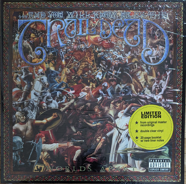 & You Will Know Us By the Trail of Dead – Worlds Apart (Orange Vinyl/2lp) 🇺🇸