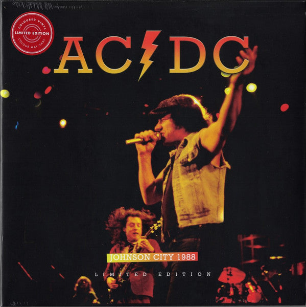 Ac/Dc – Johnson City 1988 (Clear Vinyl) (I) 🇺🇸