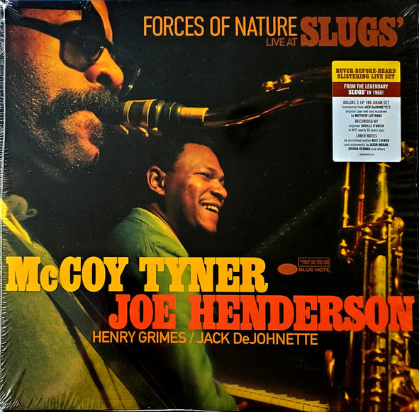 McCoy & Joe Henderson Tyner – Forces of Nature: Live at Slugs (2LP) 🇺🇸