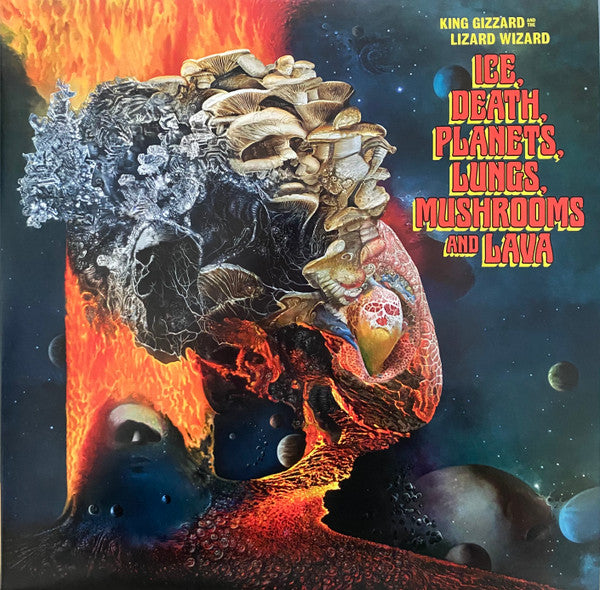 King Gizzard & the Lizard Wizard – Ice, Death, Planets, Lungs, Mushrooms & Lava (2LP/Recycled Black Wax Vinyl) 🇺🇸