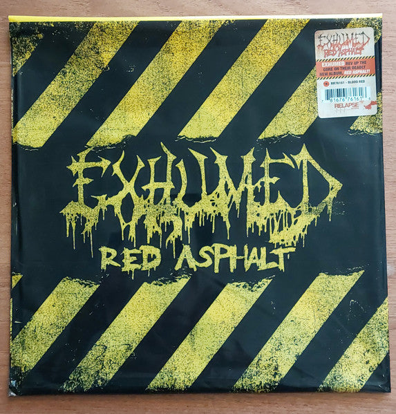 Exhumed – Red Asphalt (Blood Red Vinyl) 🇺🇸