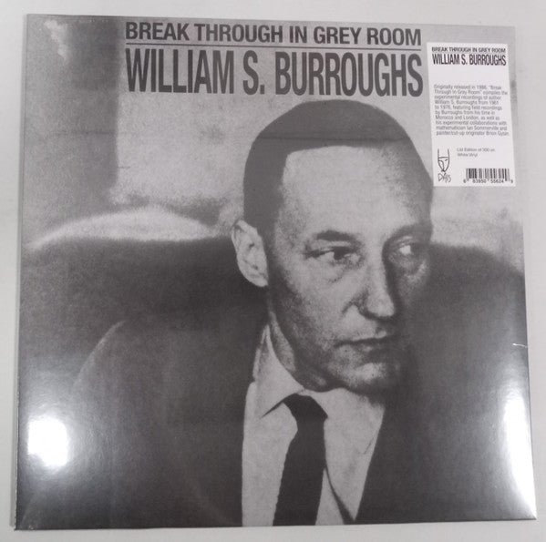 William S. Burroughs – Break Through In Grey Room (White Vinyl) 🇺🇸