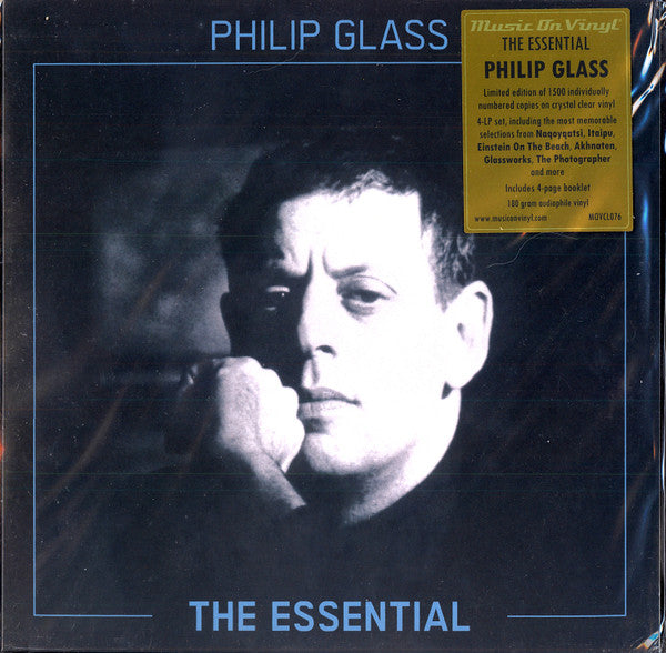 Philip Glass – Essential (4LP/Crystal Clear Vinyl/180G) 🇺🇸