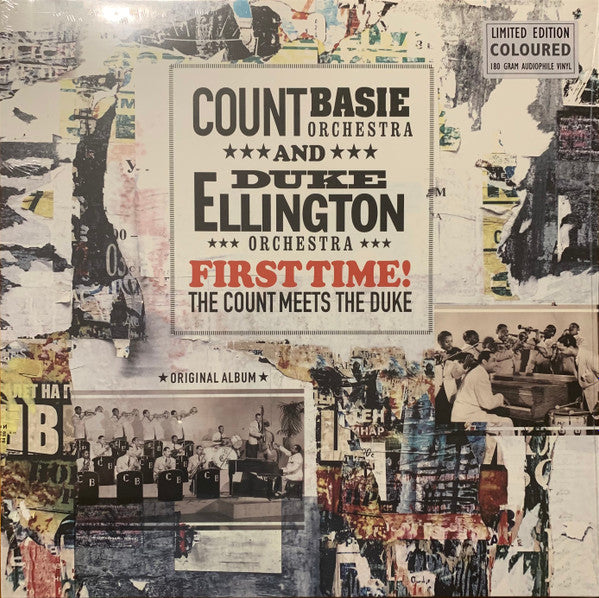 Duke & Count Basie Ellington – First Time! the Count Meets the Duke (Solid Orange & Solid White Vinyl) 🇺🇸