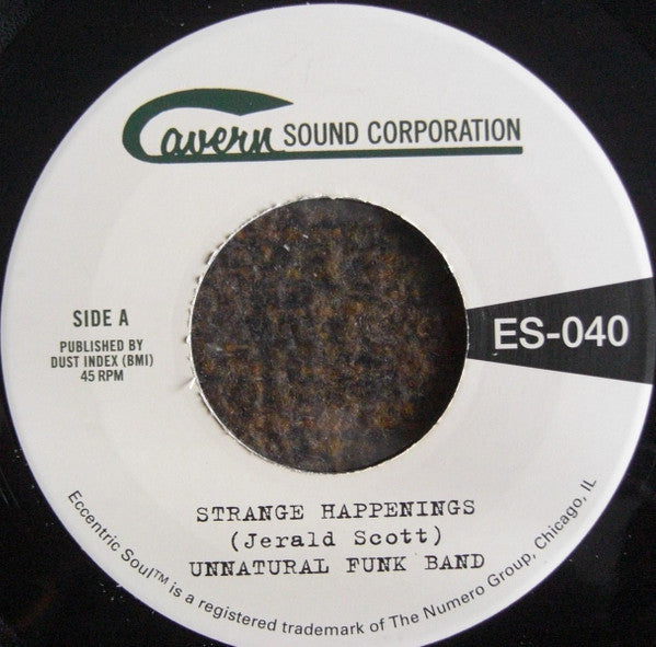 Unnatural Funk Band – Strange Happenings B/W Living in the Past 🇺🇸