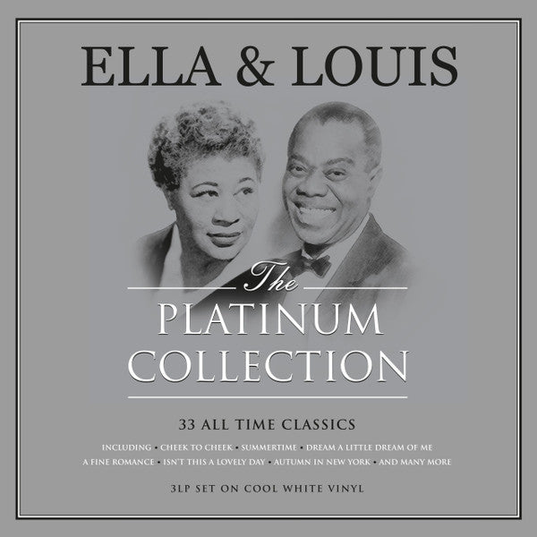 Ella & Louis Armstrong Fitzgerald – Platinum Collection (White Vinyl/3LP) 🇺🇸