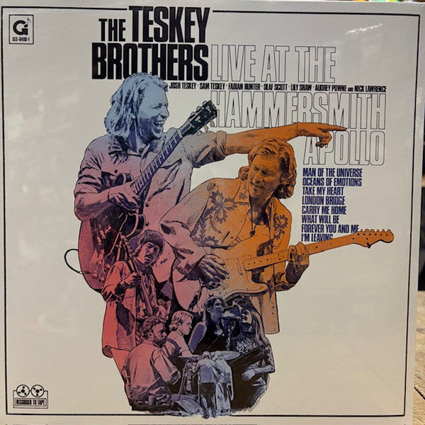 Teskey Brothers – Live at the Hammersmith Apollo (Heron Blue Vinyl) 🇺🇸