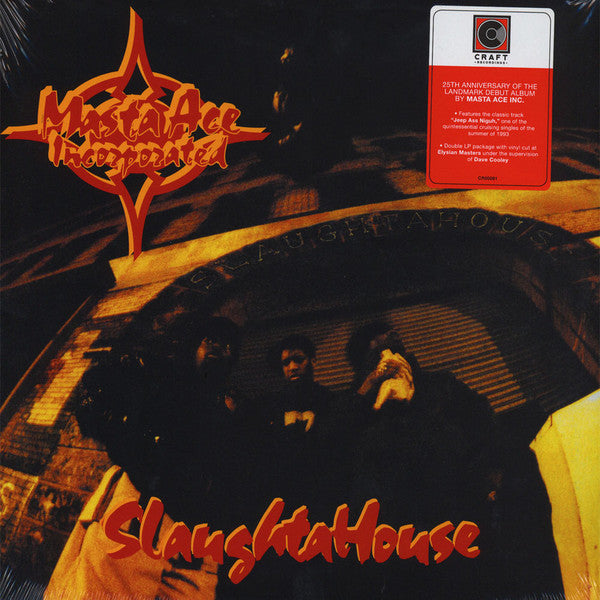 Inc. Masta Ace – Slaughtahouse (2 LP) 🇺🇸
