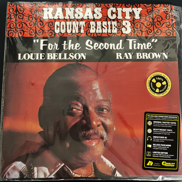 Count & the Kansas City 3 Basie – For the Second Time (180G) 🇺🇸