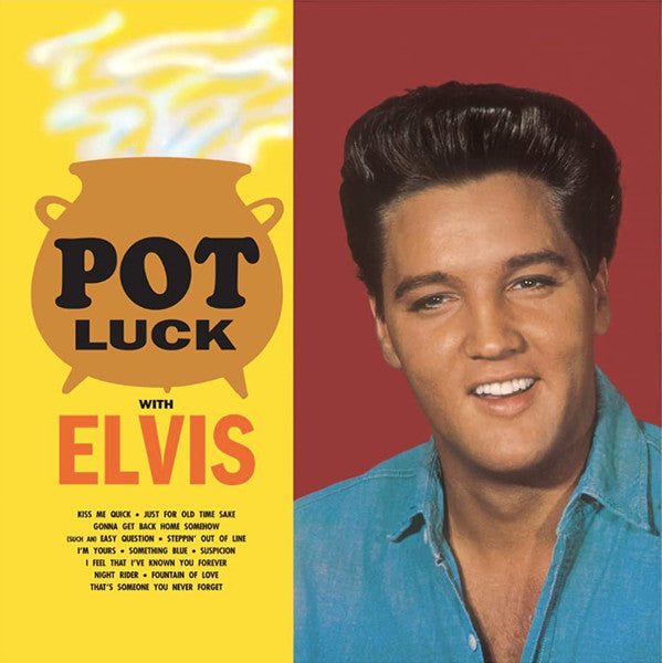 Elvis Presley – Pot Luck (Limited Red Vinyl) 🇺🇸