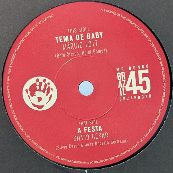 Marcio / Cesar,silvio Lott – Tema De Baby 🇺🇸