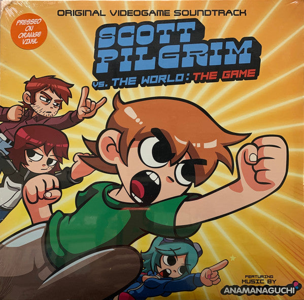 Anamanaguchi – Scott Pilgrim Vs. the World: the Game (Original Videogame Soundtrack) (Translucent Orange Vinyl) 🇺🇸