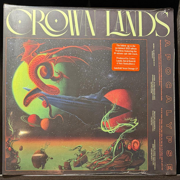 Crown Lands – Apocalypse (Orange Vinyl) 🇺🇸