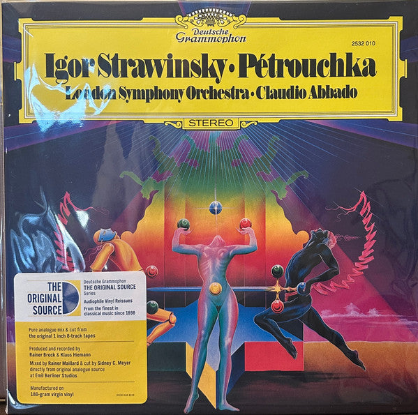 Claudio & London Symphony Orchestra Abbado – Stravinsky: Petrushka, K012 (180G) 🇺🇸