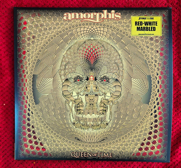 Amorphis – Queen of Time (2LP/Red Transparent/White Marbled Vinyl) 🇺🇸