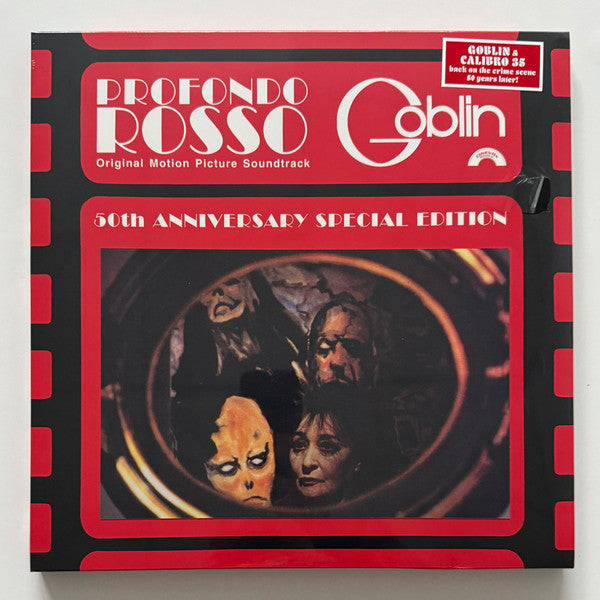 Goblin – Profondo Rosso (50TH Anniversary) (2 Clear Red & 1 Black Vinyl) 🇺🇸