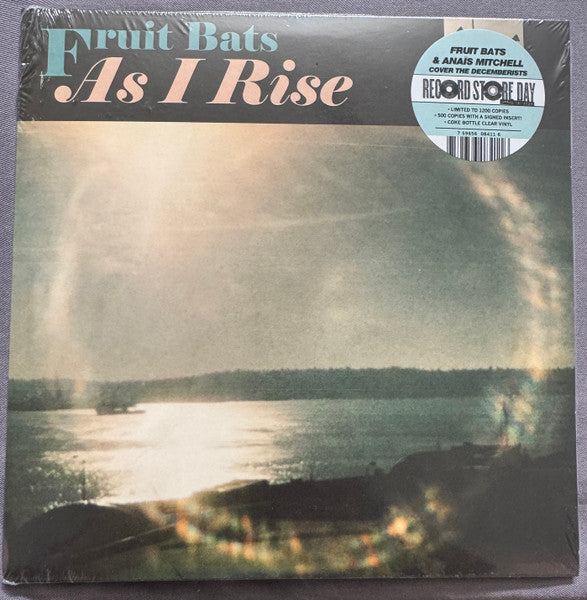 Fruit Bats / Anais Mitchell – As I Rise B/W Grace Cathedral Hill (Coke Bottle Clear 7INCH) (RSD) 🇺🇸