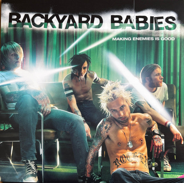 Backyard Babies – Making Enemies Is Good (25TH Anniversary/numbered/silver & Black Marbled Vinyl) 🇺🇸
