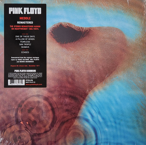 Pink Floyd – Meddle (180G/Gatefold/2016 Version) 🇺🇸