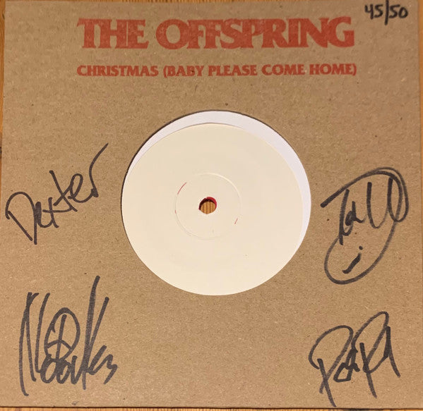 Offspring – Christmas (Baby Please Come Home) (Opaque Red 7INCH) 🇺🇸