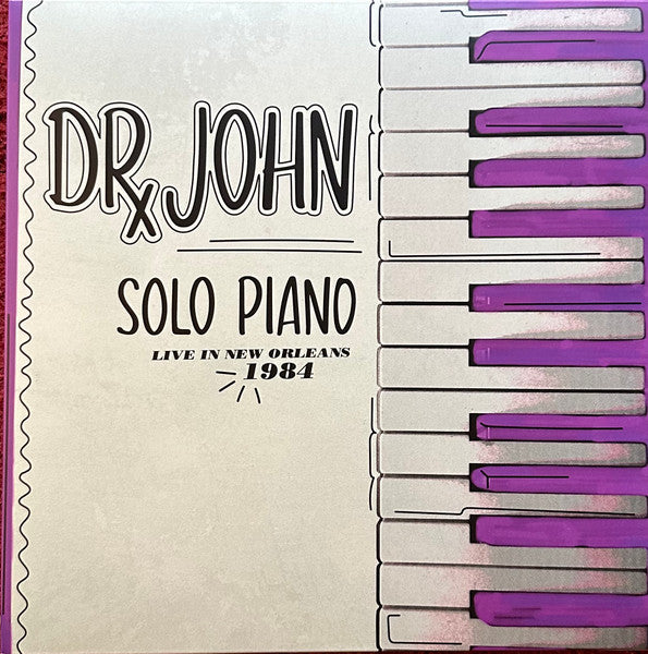 Dr. John – Solo Piano Live In New Orleans 1984 (Purple Vinyl) 🇺🇸