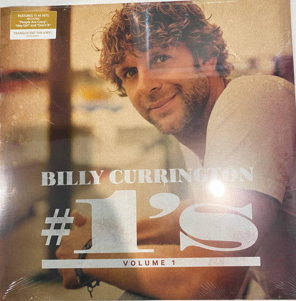 Billy Currington – #1's - Volume 1 (Translucent Tan Vinyl) 🇺🇸