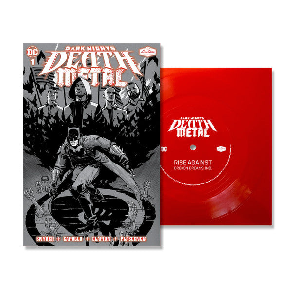 Rise Against – Broken Dreams, Inc. (Dark Nights: Death Metal #1 Soundtrack) (Red 7INCH Flexi Single) (I) 🇺🇸