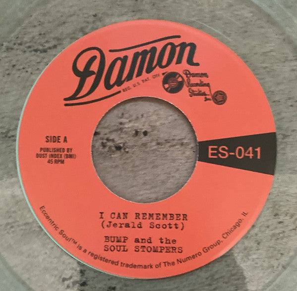 Bump & the Soul Stompers – I Can Remember / Standing on the Outside (Coke Bottle Clear 7INCH) 🇺🇸