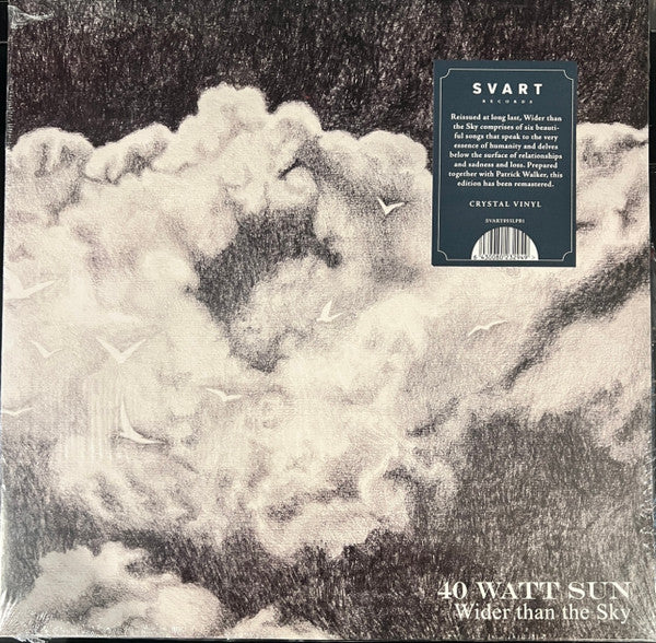 40 Watt Sun – Wider than the Sky (Color Vinyl) 🇺🇸