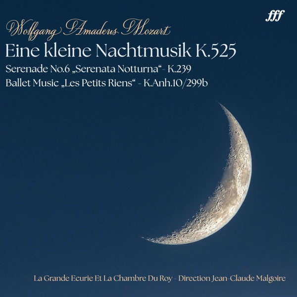 La Grande Ecurie Et La Chambre Du Roy / Malgoire Jean-Claude – Wolfgang Amadeus Mozart: Eine Kleine Nachtmusik K.525 🇺🇸