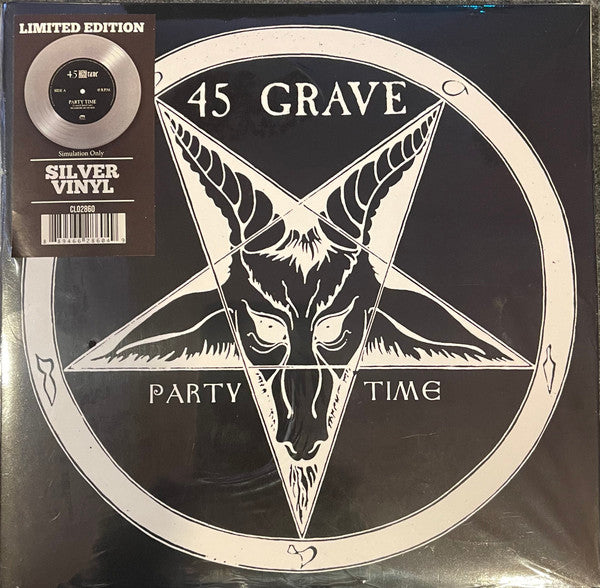 45 Grave – Party Time (Silver Vinyl) 🇺🇸