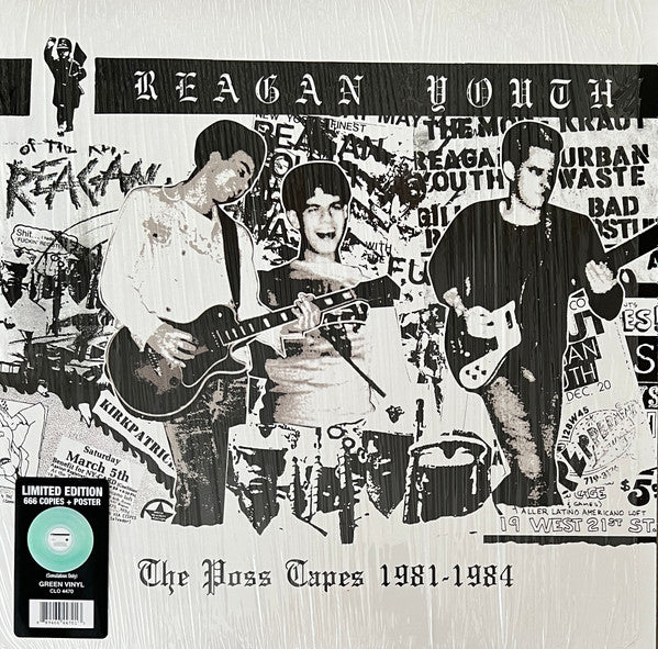 Reagan Youth – Poss Tapes - 1981-1984 (Coke Bottle Green Vinyl) 🇺🇸