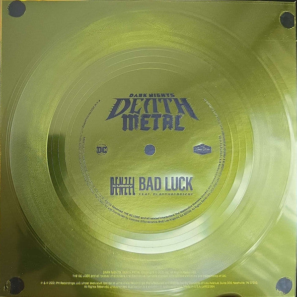 Denzel Curry – Bad Luck (Dark Nights: Death Metal # 3 Soundtrack) (Yellow 7INCH Flexi Single) (I) 🇺🇸