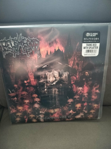 Belphegor – Pestapocalypse VI (Red W/ White & Black Splatter Vinyl) 🇺🇸