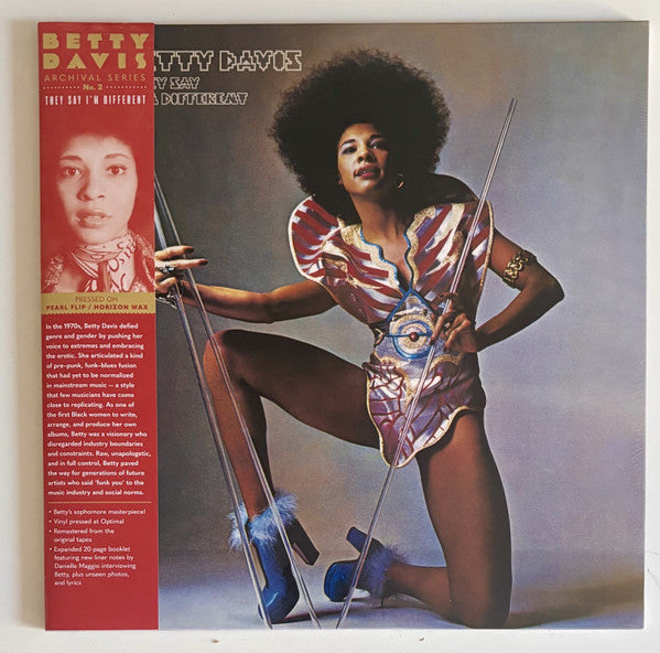 Betty Davis – They Say I'm Different (Pearl Flip/horizon Wax Vinyl) 🇺🇸