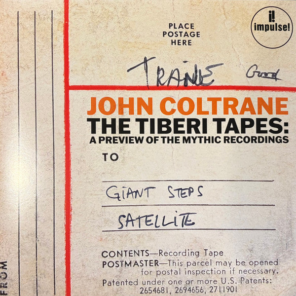 John Coltrane – Tiberi Tapes: A Preview Of The Mythic Recordings (Rsd) 🇺🇸