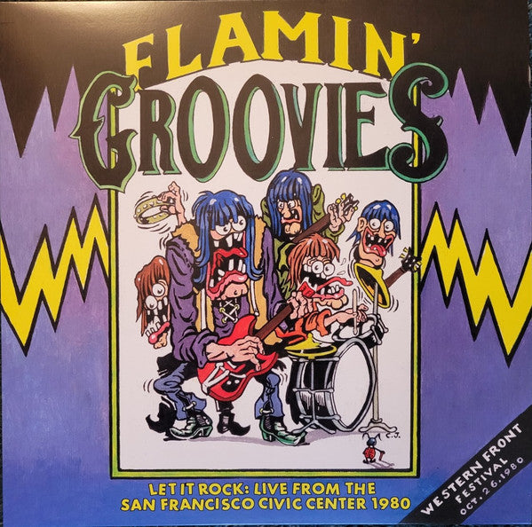 Flamin' Groovies – Let It Rock: Live from the San Francisco Civic Center 1980 (Orange Crush Vinyl) (RSD) 🇺🇸