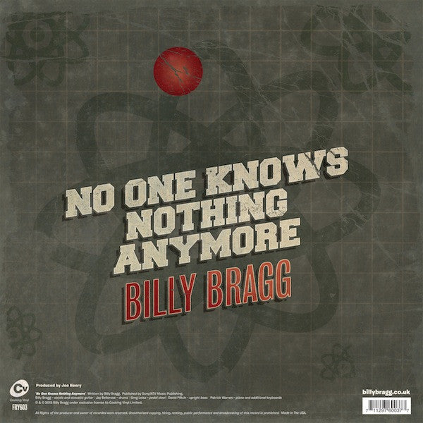 Billy Bragg – No One Knows Nothing Any 🇺🇸